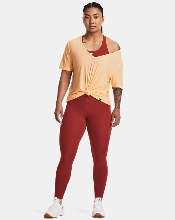 Women's Project Rock Completer Deep V T-Shirt | Under Armour Women's Project Rock Completer Deep V T-Shirt | Under Armour